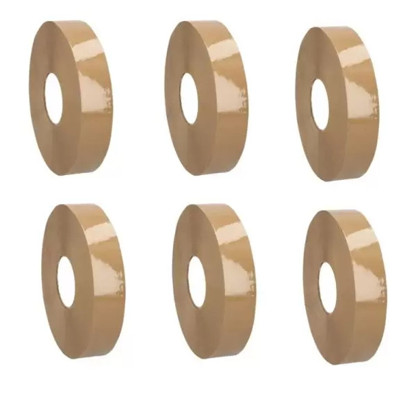 16HMTS21000T 48mm x 914m 6 rls cs TAN machine Hotmelt Select Tape -1.6 Mil