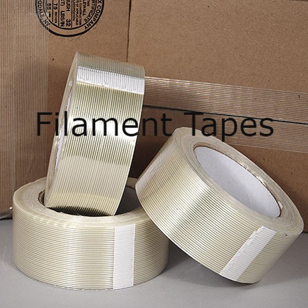 FTG3936 1 1 2" x 60 yards 4 mil General Purpose Filament Tape 24 rls cs