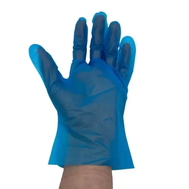 GLVEPFL-S BLUE Vinal Powder Free SMALL; 100 box