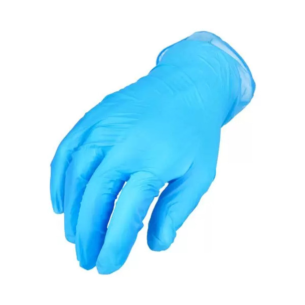 GLVNMPFL-M BLUE NI-BRID NITRILE VINYL MIX EXAM GRADE GLOVES-POWDER FREE-M 100 BX