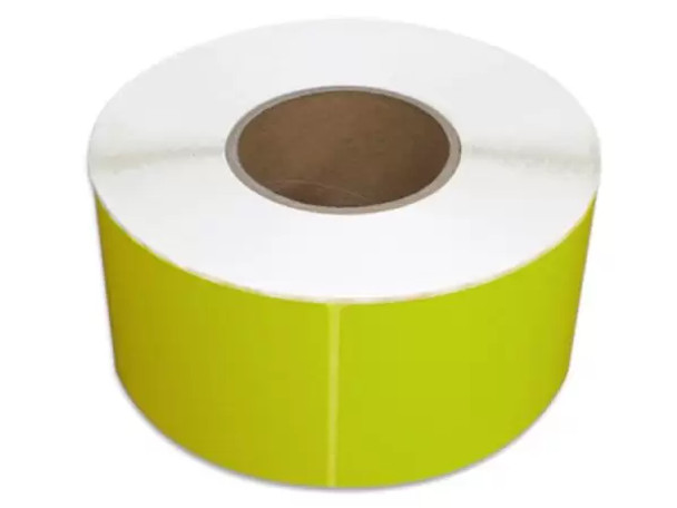 LB46-RTTY 4"X6" Thermal Transfer  Label Roll YellowC; 1000 rl; 4 rls case