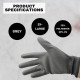GLPUDP-2XL Polyurethane Dipped Gloves over Grey Polyester 13g-2XL 20 Dz pair MSTR