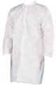 LCPPW-S WHITE 30G PP Lab Coat with 4 Snaps Elastic wrists -S 25 Master Case