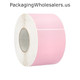 LB46-RTTPI 4"X6" Thermal Transfer  Label Roll Pink1767; 1000 rl; 4 rls case