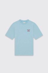 Drôle de Monsieur Le t-shirt Slogan Blue