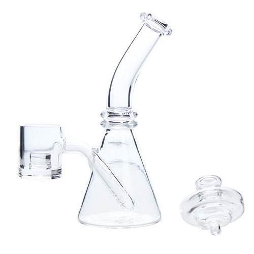 Quartz Beaker w/ Thick Bottom Reactor Core Banger Nail