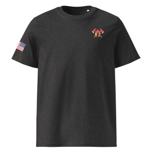 American Firefighter Unisex Organic Ribbed Neck T-shirt American Firefighter Unisex Organic Ribbed Neck T-shirt
