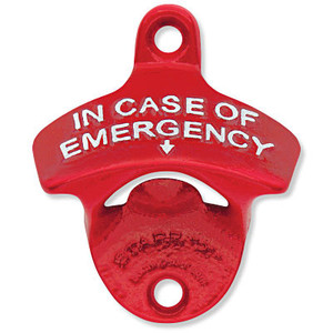 STARR "X" Red "In Case of Emergency" Wall Mount Opener STARR "X" Red "In Case of Emergency" Wall Mount Opener