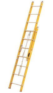 Alco-Lite Fiberglass 3-Section Ladder