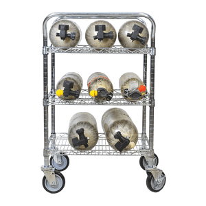 Multi-Purpose Mobile Bottle Cart