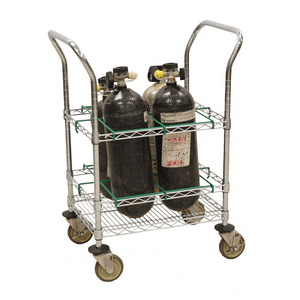EMS Oxygen Cart – SCBA or M Cylinders