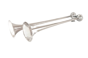 Grover 1048 Deluxe Dual Connected Organtone®, 30″, 7″ Flares, Chrome