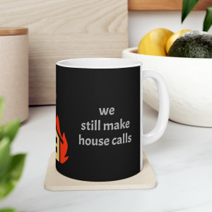 Funny Firefighter Ceramic Mug - 11oz Funny Firefighter Ceramic Mug - 11oz