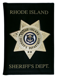 Hook Fast Custom Cut Badge Case, Badge in Front Hook Fast Custom Cut Badge Case, Badge in Front