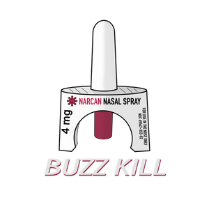 Buzz Kill - Funny Sticker Buzz Kill - Funny Sticker