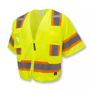 Armateck - High Visibility Two-Tone Short Sleeve Vest Armateck - High Visibility Two-Tone Short Sleeve Vest
