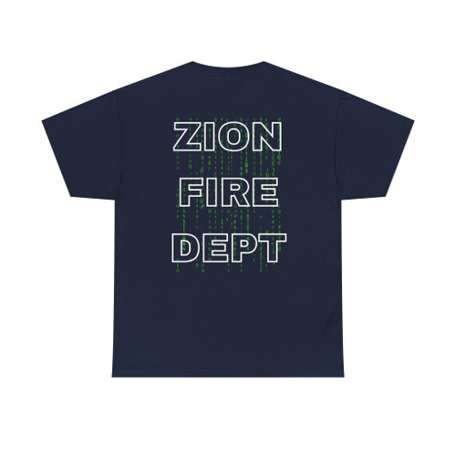 Zion Fire Dept Shirt - Funny Tee Shirt Matrix