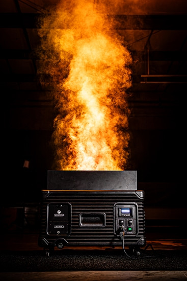 Poseidon® Aqua Flame - Ultrasonic Simulated Flame Machine - Single Color