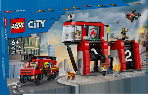 LEGO® City Fire Station with Fire Truck Playset Box