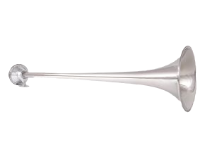 Grover 1024 Single Organtone®, 24.5″, 6″ Flare, Chrome