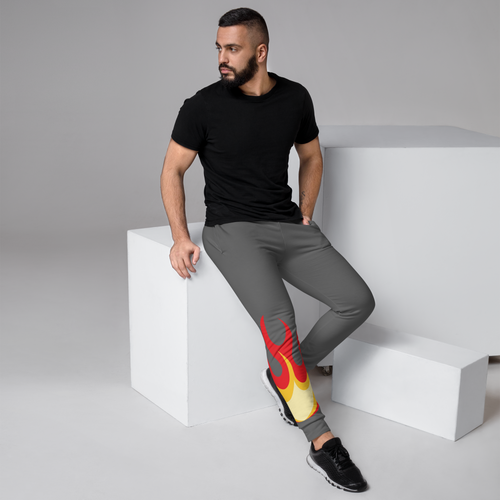Flame Logo Men's Jogger Pants