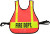 Mesh Safety Vest with Reflective Material R&B Fabrications
