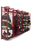 Wall Mounted Red Rack - 24" Wide / 24" Deep