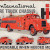 International Fire Truck Chassis Tin Sign
