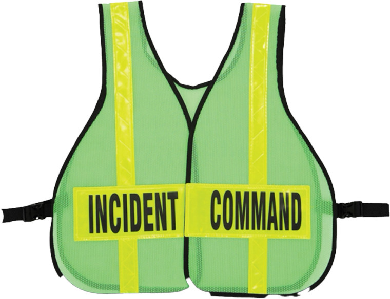 Safety Command Vest with Front Closure R&B Fabrications
