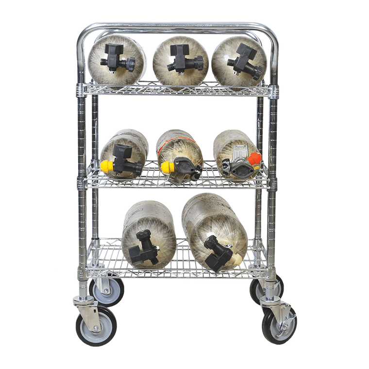 Multi-Purpose Mobile Bottle Cart
