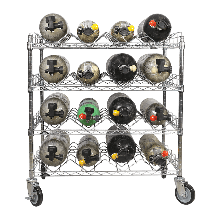 SCBA Mobile Bottle Carts