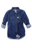 [Sample] Daventry Meers, dark denim shirt