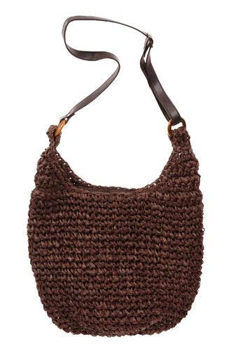 [Hide] French Connection, straw bag