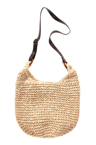[Hide] French Connection, straw bag