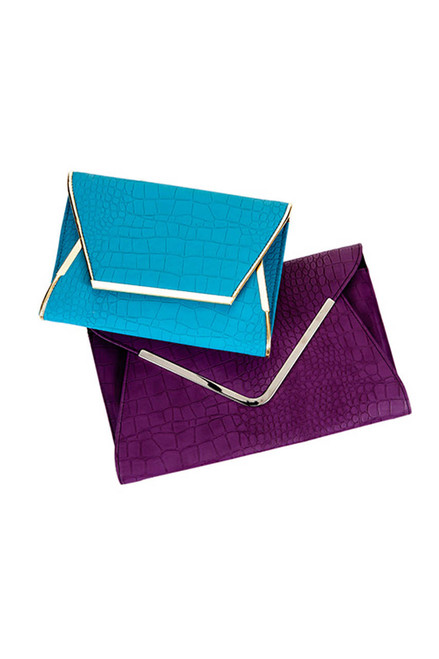 [Sample] Collette, aligator clutch