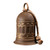 7 in. Antique Style Large Decorative Metal Bell for Garden and Home Decor