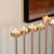 Modern Design Hanukkah Menorah Exceptional presentational piece, 9 Branch Tea Light Candle Holders