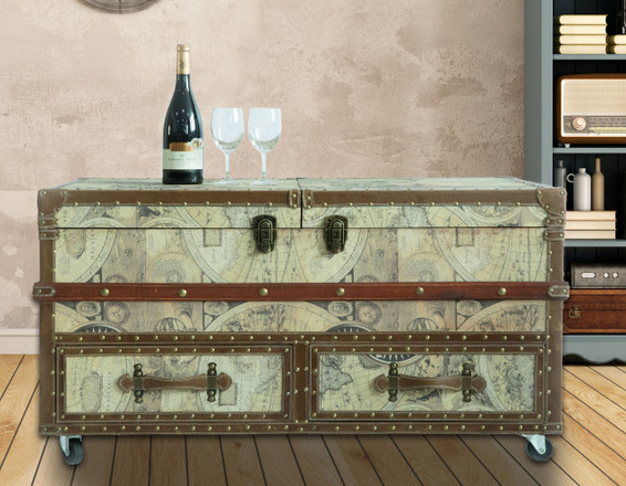 Wine Bar Cabinets with A Twist