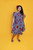 Bawemba Ankara Cape Knee Length Dress