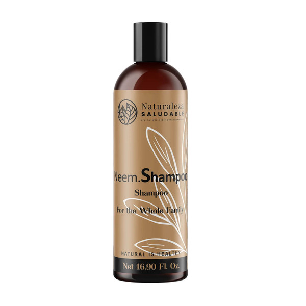 Neem Shampoo (Shampoo de Neem) 16.9 fl. oz (500 ml) 