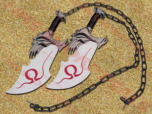 The Chaos Knives are one of the most iconic replica from God of War Props used by Kratos The Chaos Knives are one of the most iconic replica from God of War Props used by Kratos