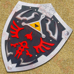 Legend of Zelda Shield of Link The Hylian Master Shield-Black