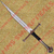Handle Shred of Narsil sword comes with a functional high carbon steel blade making it a real replica.