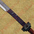 The pommel and guard of dismounter sword is exact replica of the sword used in the game by Darriwell, making our replica the best replica of Bloodhound Fang Sword