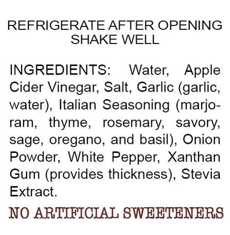 7 HERB ITALIAN DRESSING/MARINADE