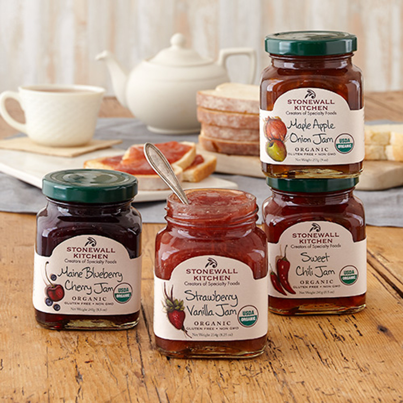 Our Organic Jam Collection Stonewall Kitchen
