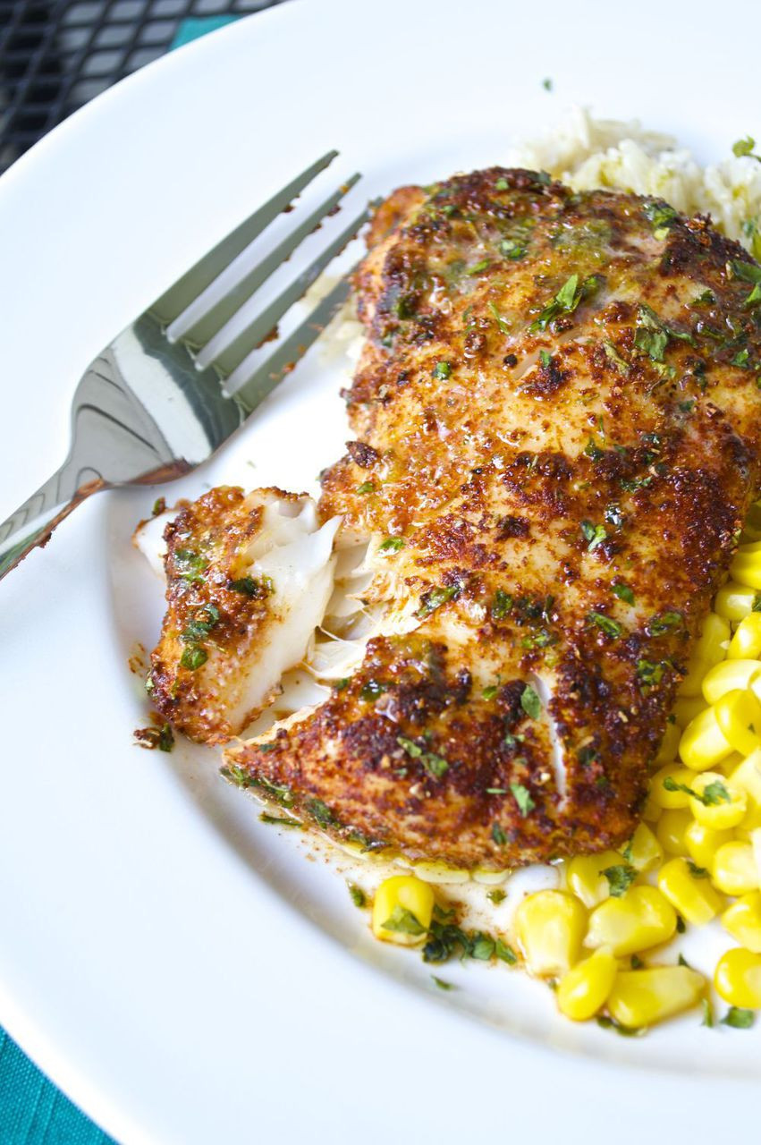 Chili-Lime Cod Fillets