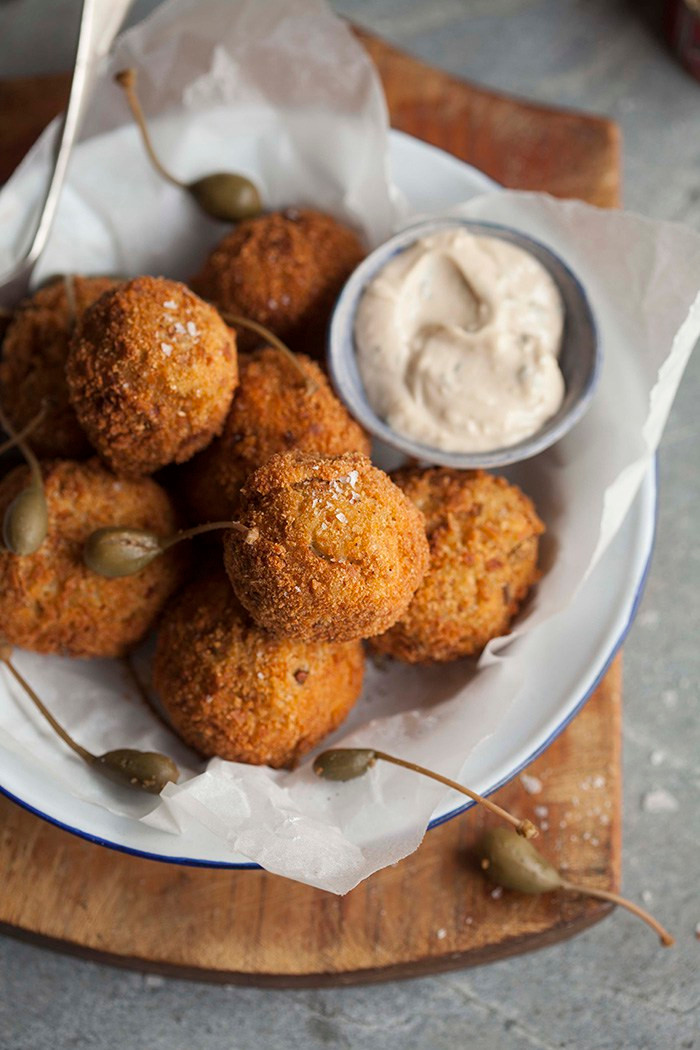 Cauliflower and Cheese Croquettes