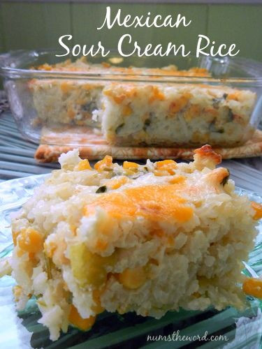 Mexican Sour Cream Rice