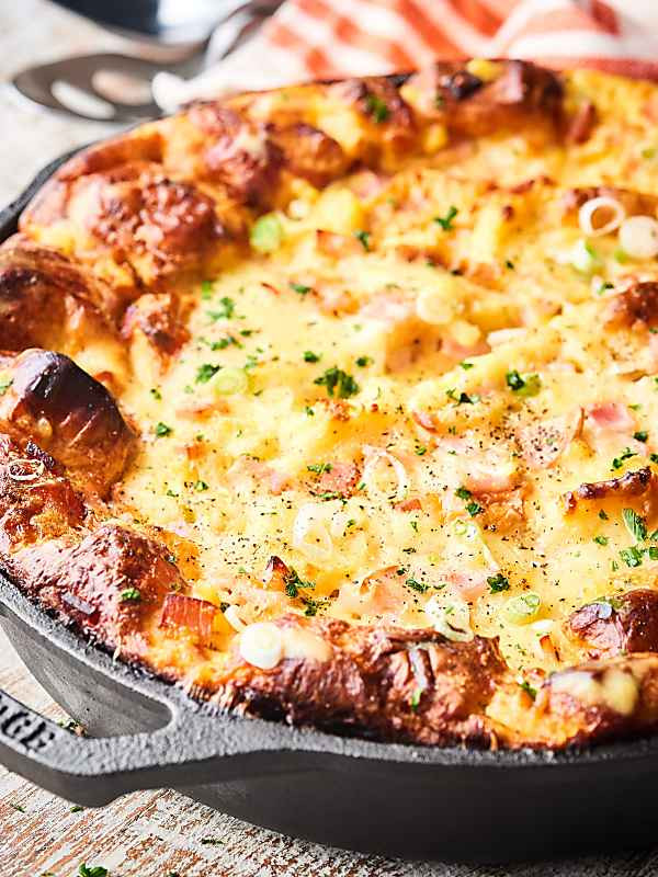 Hawaiian Benedict Breakfast Casserole